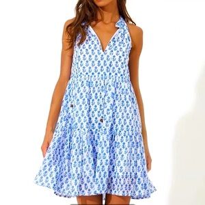 NWT Oliphant Blue Dress